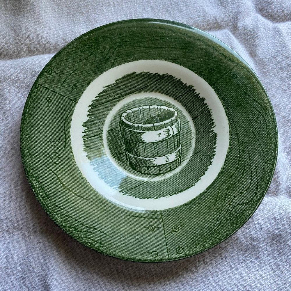 Colonial Homestead by Royal 6.25" Saucer